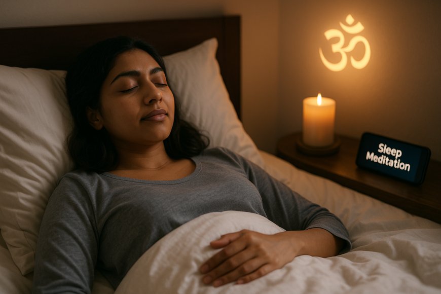 स्लीप मेडिटेशन: गहरी नींद पाने का आसान तरीका