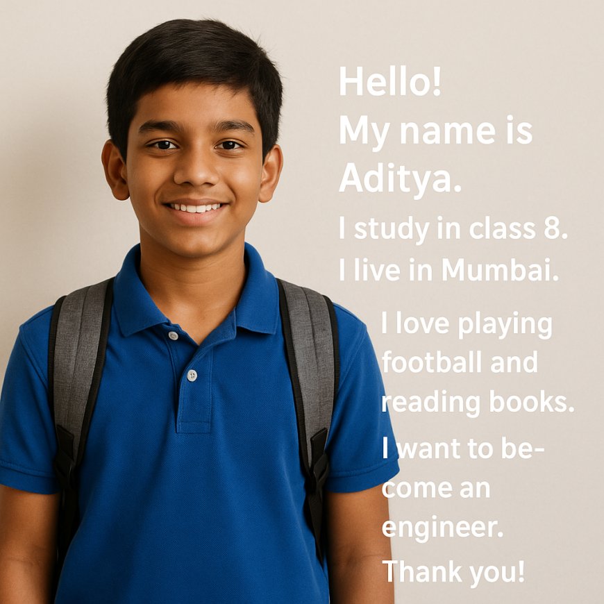 Self Introduction in English with Hindi Meaning – 20+ Examples for Students, Interview & Teachers