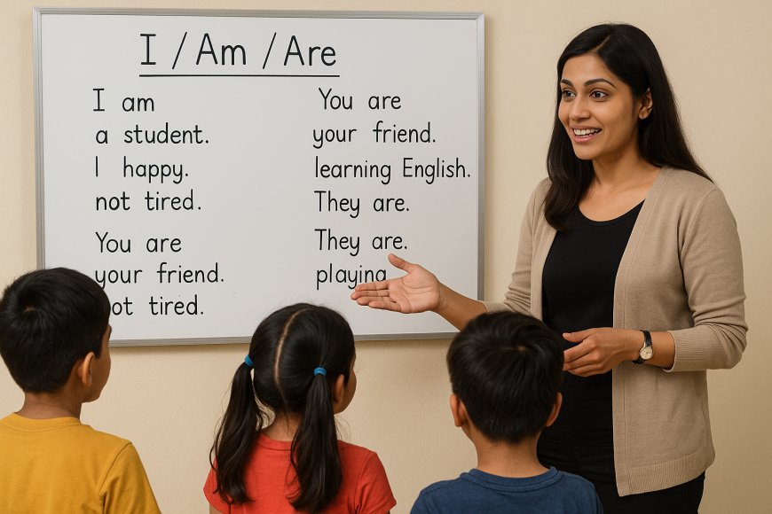“I / Am / Are का पूरा उपयोग – उदाहरण और हिंदी में विस्तार”