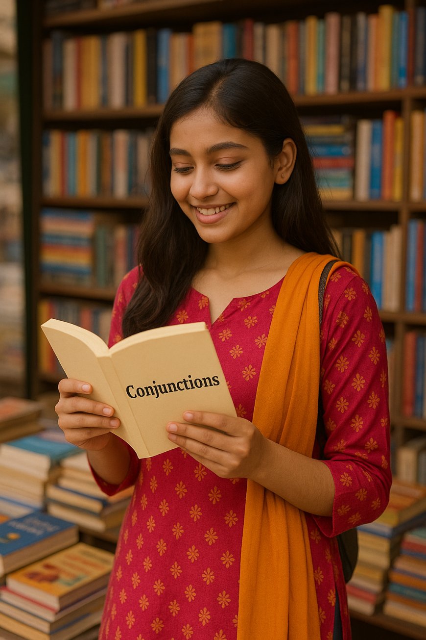 "Conjunctions in English Grammar – परिभाषा, प्रकार और उदाहरण"